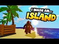 I Built an Actual Island in Roblox Islands