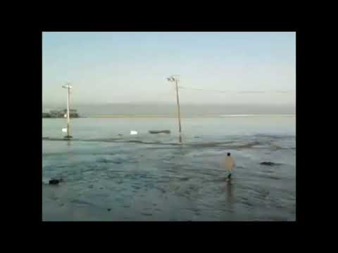 Tsunami hits Penco, Biobìo, Chile