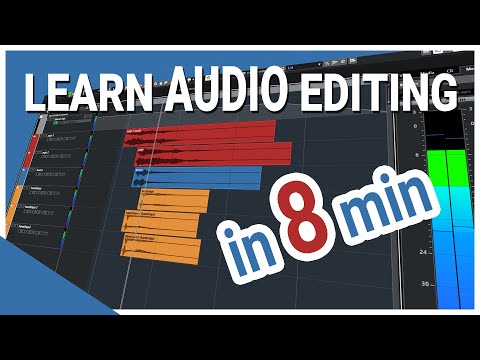 Learn AUDIO EDITING in 8 Minutes! Cubase Audio Editing Tutorial