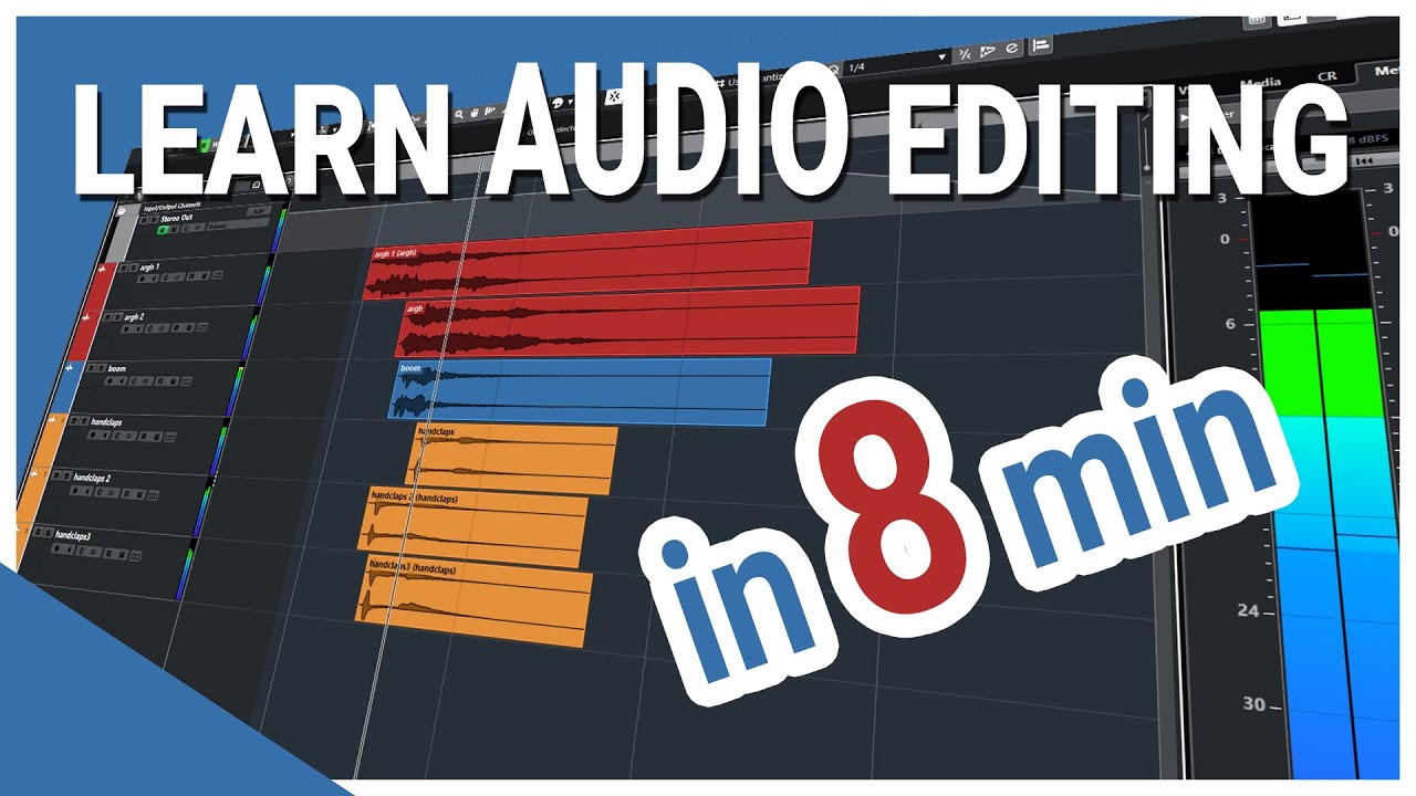 Edit Audio Recordings Like a Pro — Easily | Cubase Tutorial