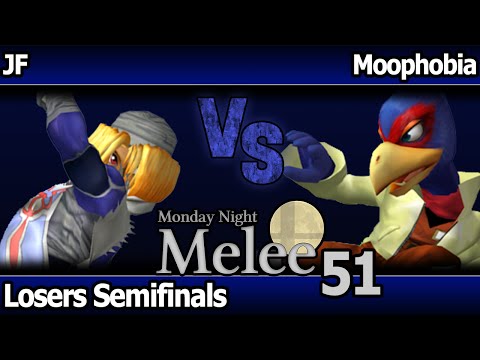 MNM 51 Melee - JF (Sheik) vs Moophobia (Falco) - Losers Semifinals