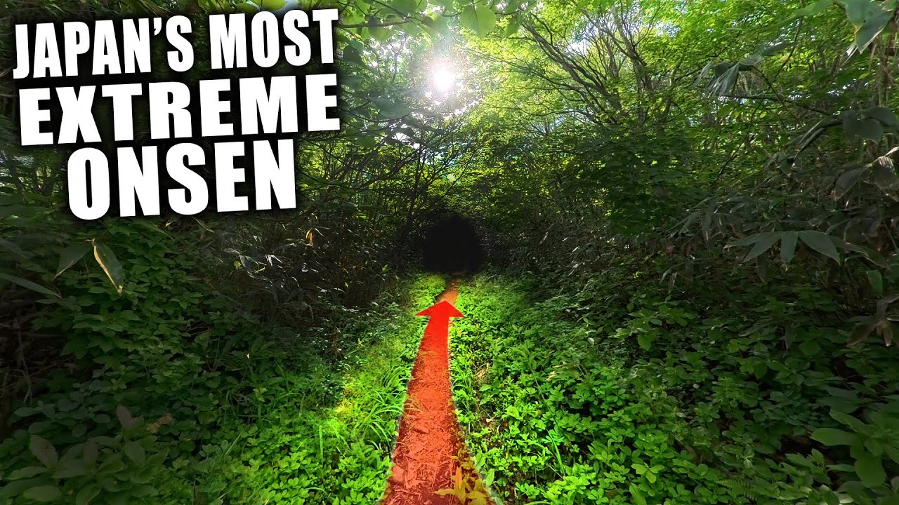 Hiking to Japan's MOST Extreme Onsen