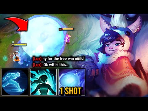 The Enemy Team thought I was Trolling... but they didn't know Ghost Cleanse Nunu is OP