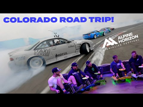 We Brought our Drift Cars and 20 Rental Crazy Carts to GRIDLIFE Alpine Horizon!