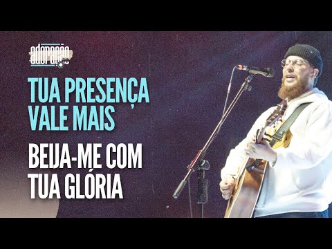 TUA PRESENÇA VALE MAIS, BEIJA-ME COM TUA GLÓRIA - Mateus Brito | Live 24H de Adoração