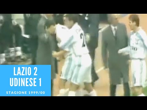 26 febbraio 2000: Lazio Udinese 2 1