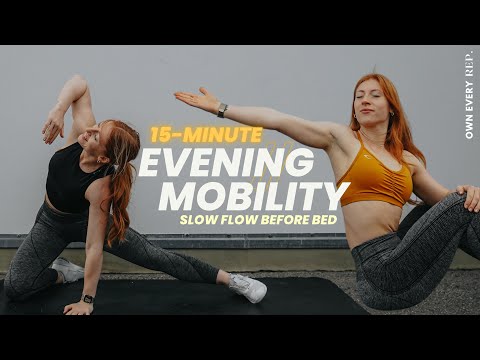 15 Min. Bedtime Mobility Routine | Evening Mobility - Slow & Gentle | Follow Along | DAY 3 #OER