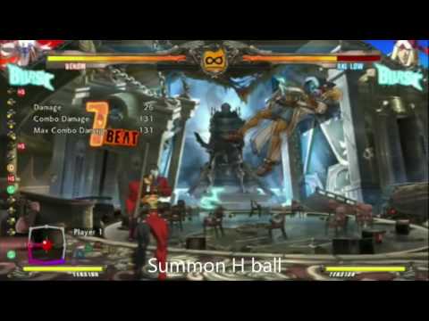 GGXrdR Venom HP Formation Okizeme