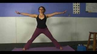 Yoga Standing Poses for Beginners : Yoga Standing Poses: Five-Pointed Star Pose