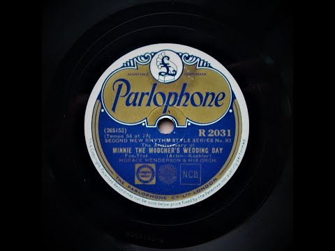 Minnie The Moocher's Wedding Day - Horace Henderson and His Orchestra (1933)
