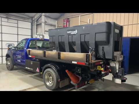 SaltDogg PRO3000 Salt Spreader by Buyers first look