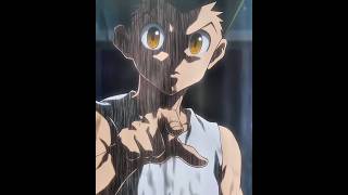 عندما رأينا نسخة غون المرعبة 🥶🥶🔥💪 #hunterxhunter #anime #gon #hisoka  #killua #shorts