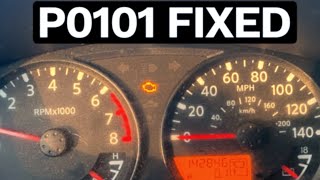 How to clean Nissan MAF sensors and fix this code. P0101