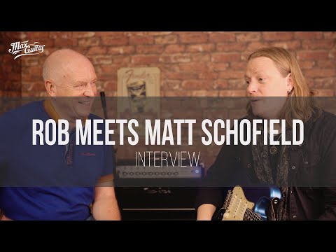 Robbert meets Matt Schofield: Two Rock and blues - Max Guitar Interview
