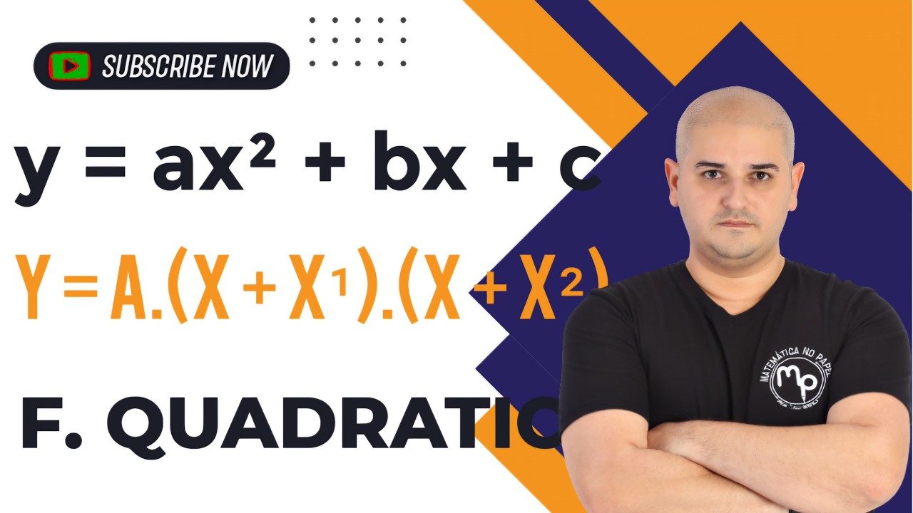Função Quadrática - Lei de Formação da Função de 2 grau