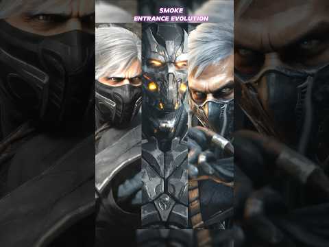 Smoke Entrance Evolution in Mk9, MkX  and Mk1 Khaos Reigns #mortalkombat1havik