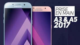 GALAXY A3 & A5 2017 : Prise en main et premières impressions - W38
