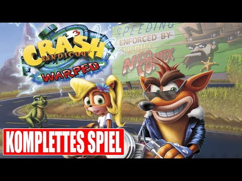 CRASH BANDICOOT 3 WARPED Gameplay German Part 1 FULL GAME Walkthrough Deutsch ohne Kommentar