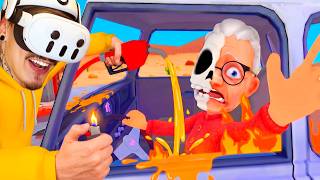 Поджигаю БЕНЗИНОМ Клиента БАБКУ на ЗАПРАВКЕ! (Gas N Cars VR)