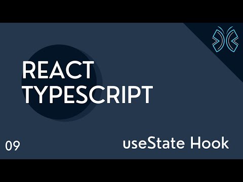 React TypeScript Tutorial - 9 - useState Hook