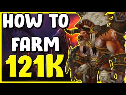 How To Farm 121k BFA Mats In WoW 8.3 - Gold Farming, Gold Making Guide