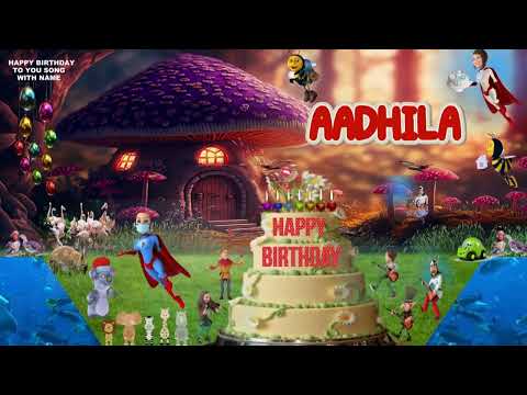 AADHILA | HAPPY Birthday Song | Happy Birthday to You | Happy Birthday to You Song  Birthday AADHILA