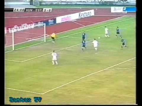 Magyarország - Észtország 2004.12.02 Rajczi Péter gólja