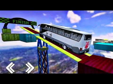 Impossible Bus Driving: Crazy Stunt Driving Sim