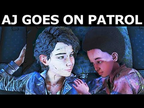 AJ Goes On Patrol Or AJ Stays With Clementine - The Walking Dead Final Season 4 Episode 2