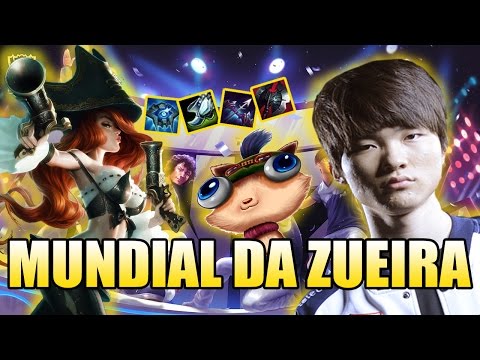 MUNDIAL DA ZUEIRA #13 - MF SUPORTE NO MUNDIAL E SKT NA FINAL