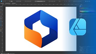 Create Hexagon Logo in Affinity Designer Step by Step Tutorial