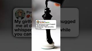 My girlfriend's mom hugged me at dinner and whispered, 