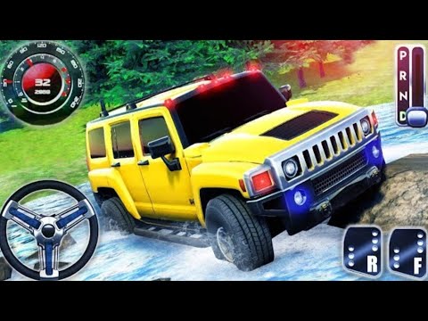 4X4 Offroad Jeep Driving Simulator - Hammer Hill Climb Racing Mountains - Android GamePlay