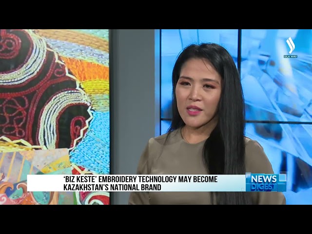 ‘Biz keste’ embroidery technology may become Kazakhstan’s national brand