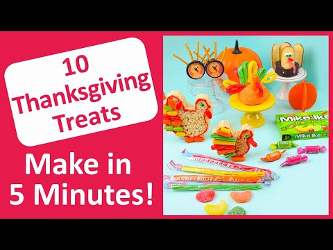 10 Best Thanksgiving Treats for Kids and Teens (Easy...