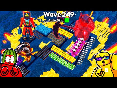 ALL NEW RAID UNITS In Toilet Tower Defense