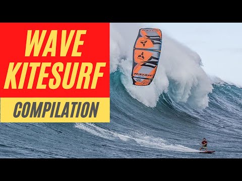 THE BEST OF WAVE KITESURF - SPORTS ACTION COMPILATION