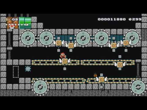 Mariovania Castle: Stage 3 by Dave 一SUPER MARIO MAKER一 No Commentary 1AP