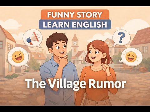 The Village Rumor 🗣️🏘️ | Learn English with a Funny Story