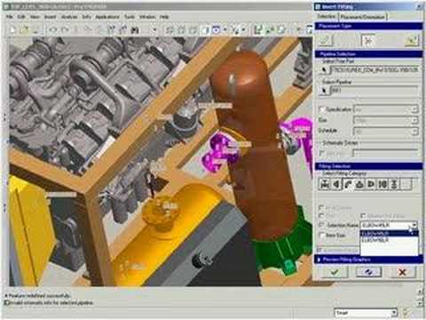 ProEngineer Piping Fittings in Wildfire 3.0