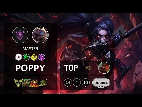 Poppy Top vs Wukong - KR Master Patch 10.12