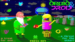 [Amstrad CPC] Druid & Droid - Longplay