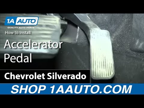 How to Replace Accelerator Pedal & Position Sensor 07-11 Chevy Silverado 1500