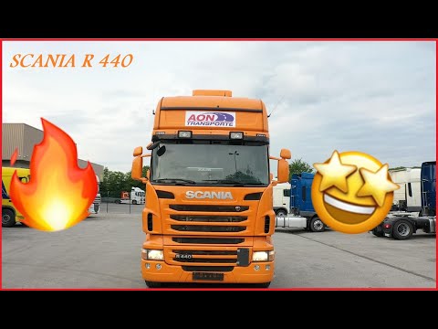 SCANIA R 440 Highline Retarder 2012 Orange AON-Transporte GmbH
