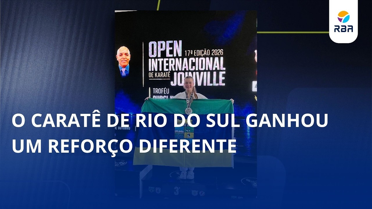 O caratê de Rio do Sul ganhou um reforço diferente! 🥋