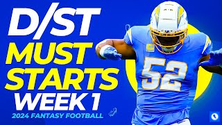 Defense (D/ST) Start Em / Sit Em - Fantasy Football Week 1