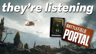 I can't believe Battlefield is actually listening to us...