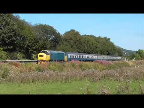 Class 37 37418 Mega Thrash away from Irwell Vale 2015