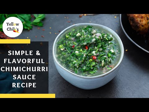 Chimichurri Sauce Recipe: A Burst of Flavor to Spice Up Your Meal