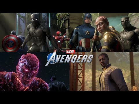 Marvel's Avengers: Black Panther War for Wakanda - All Cutscenes (4K 60FPS)